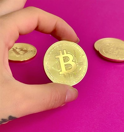 Altın Kaplama Hatıra Bitcoin ParasıGiftmodaGm-4205