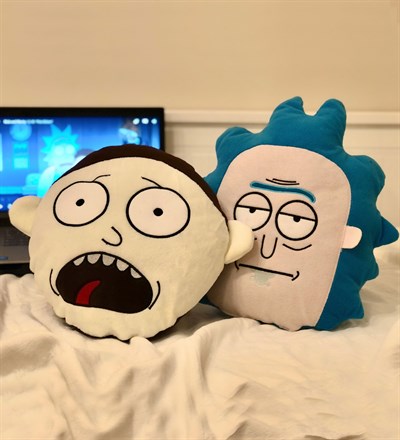 Rick And Morty Tasarımlı Yastık 2'li Yastık SetGiftmodaGmy100007